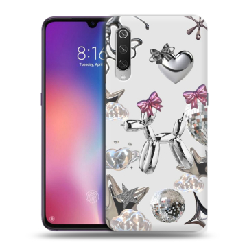 Силиконовый противоударный чехол на Xiaomi Mi9 с принтом Y2K Силиконовый противоударный чехол на Xiaomi Mi9 с принтом Y2K