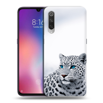 Силиконовый противоударный чехол на Xiaomi Mi9 с принтом женский