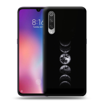 Силиконовый противоударный чехол на Xiaomi Mi9 с принтом женский Силиконовый противоударный чехол на Xiaomi Mi9 с принтом женский