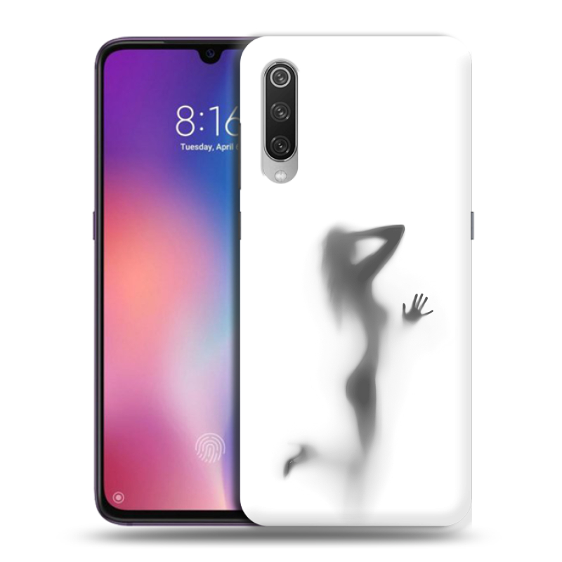 Силиконовый противоударный чехол на Xiaomi Mi9 с принтом Силуэт Силиконовый противоударный чехол на Xiaomi Mi9 с принтом Силуэт