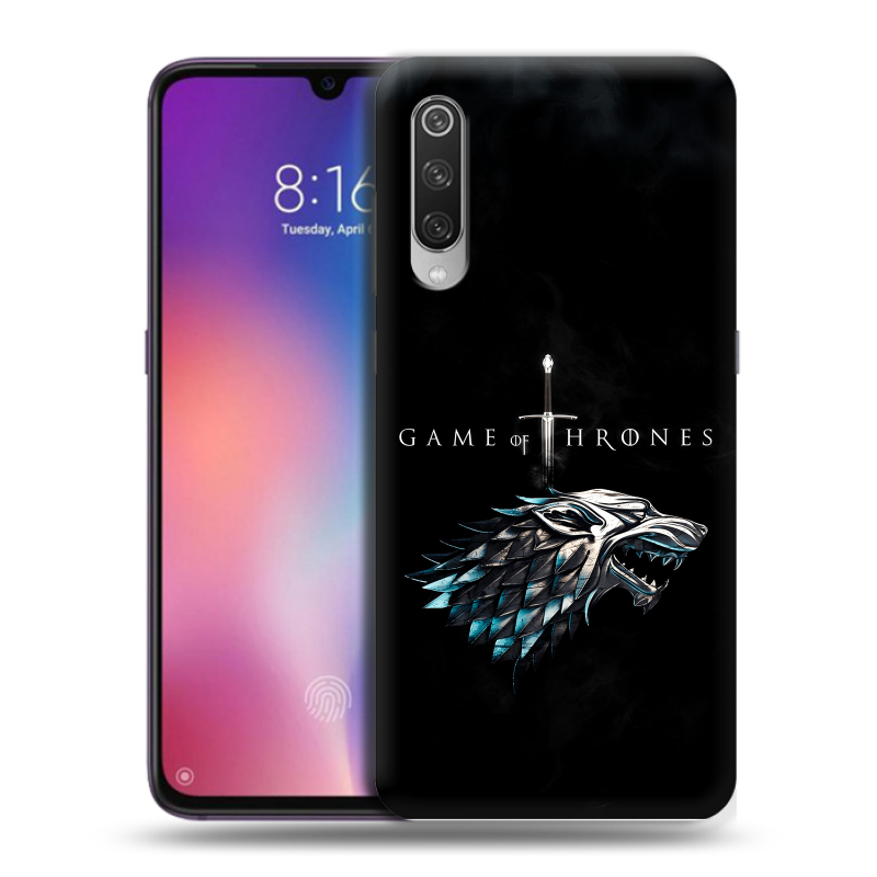 Силиконовый противоударный чехол на Xiaomi Mi9 с принтом Игра Престолов Game Thrones Силиконовый противоударный чехол на Xiaomi Mi9 с принтом Игра Престолов Game Thrones