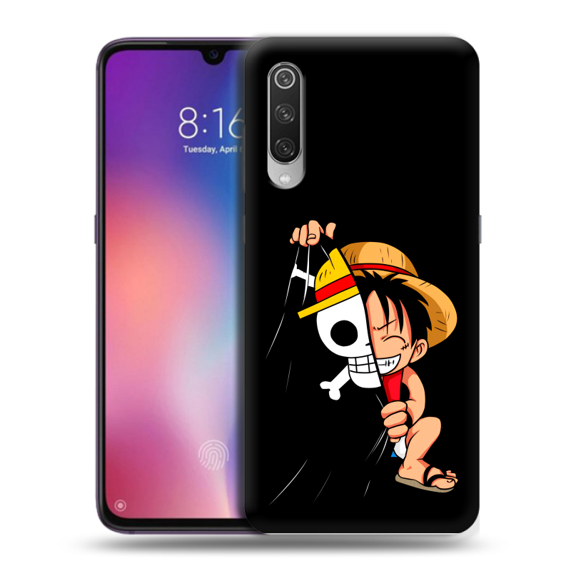 Силиконовый противоударный чехол на Xiaomi Mi9 с принтом One Piece Ван Пис Силиконовый противоударный чехол на Xiaomi Mi9 с принтом One Piece Ван Пис