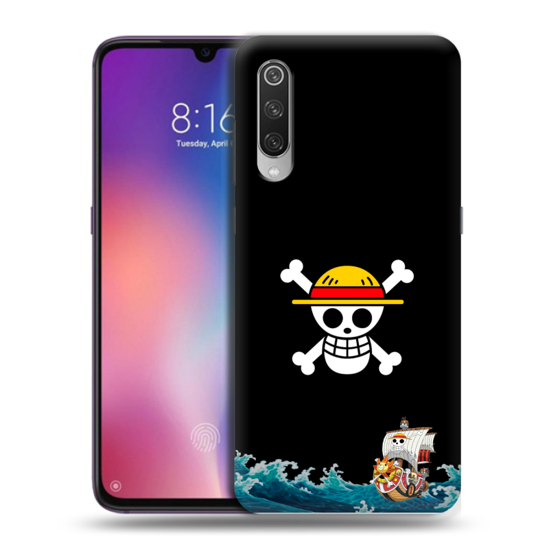 Силиконовый противоударный чехол на Xiaomi Mi9 с принтом One Piece Ван Пис Силиконовый противоударный чехол на Xiaomi Mi9 с принтом One Piece Ван Пис