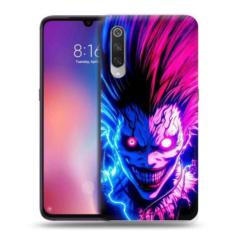 Пластиковый чехол на Xiaomi Mi9 с принтом Death note Тетрадь смерти Пластиковый чехол на Xiaomi Mi9 с принтом Death note Тетрадь смерти