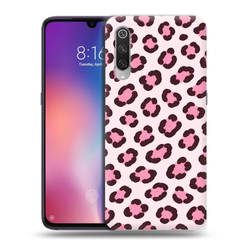Пластиковый чехол на Xiaomi Mi9 с принтом для девочек Пластиковый чехол на Xiaomi Mi9 с принтом для девочек