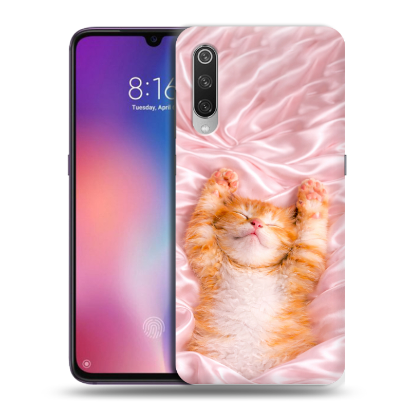 Силиконовый противоударный чехол на Xiaomi Mi9 с принтом женский Силиконовый противоударный чехол на Xiaomi Mi9 с принтом женский