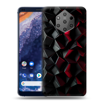 Силиконовый чехол на Nokia 9 PureView с принтом Абстракция Силиконовый чехол на Nokia 9 PureView с принтом Абстракция