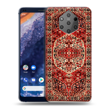 Силиконовый чехол на Nokia 9 PureView с принтом Ковер