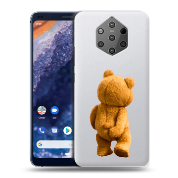 Силиконовый чехол на Nokia 9 PureView с принтом Медведь