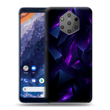 Силиконовый чехол на Nokia 9 PureView с принтом Абстракиция
