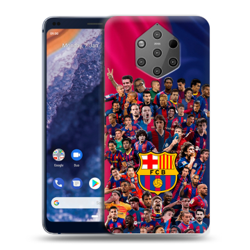 Силиконовый чехол на Nokia 9 PureView с принтом Барселона Barcelona