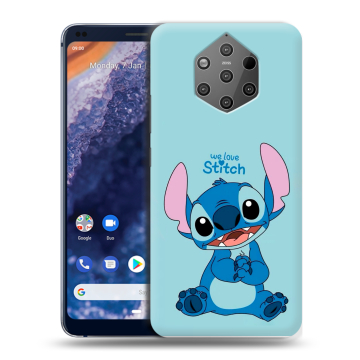Силиконовый чехол на Nokia 9 PureView с принтом Лило и Стич