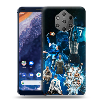 Силиконовый чехол на Nokia 9 PureView с принтом Реал Роналдо