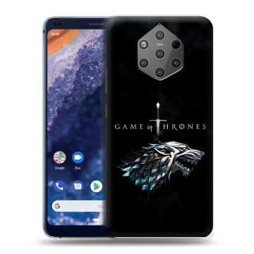 Силиконовый чехол на Nokia 9 PureView с принтом Игра Престолов Game Thrones