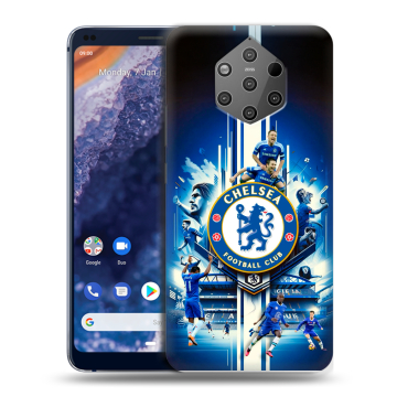Силиконовый чехол на Nokia 9 PureView с принтом Chelsea Челси