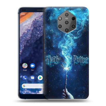 Силиконовый чехол на Nokia 9 PureView с принтом Harry Potter Гарри Поттер