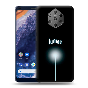 Силиконовый чехол на Nokia 9 PureView с принтом Harry Potter Гарри Поттер