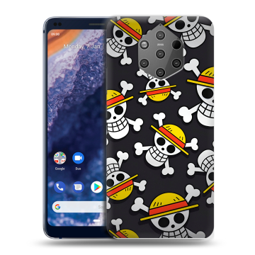 Силиконовый чехол на Nokia 9 PureView с принтом One Piece Ван Пис