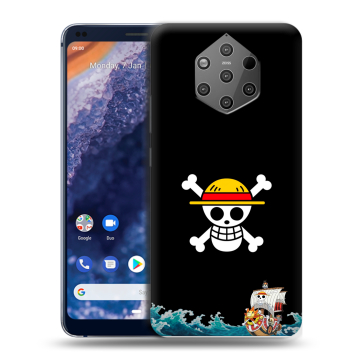 Силиконовый чехол на Nokia 9 PureView с принтом One Piece Ван Пис