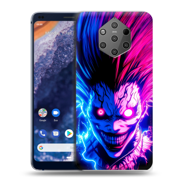 Силиконовый чехол на Nokia 9 PureView с принтом Death note Тетрадь смерти