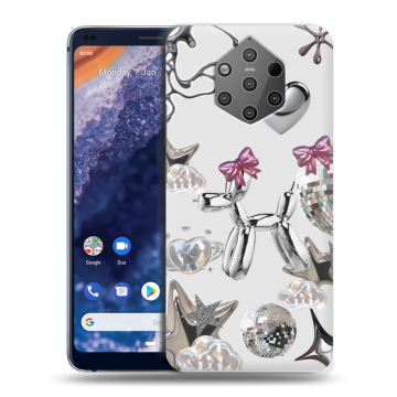 Силиконовый чехол на Nokia 9 PureView с принтом Y2K