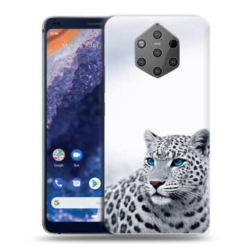 Силиконовый чехол на Nokia 9 PureView с принтом женский