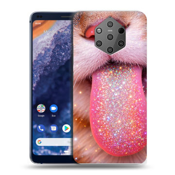 Силиконовый чехол на Nokia 9 PureView с принтом для девочек