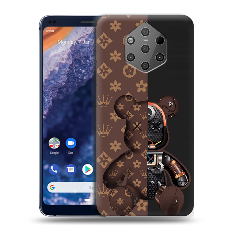 Пластиковый чехол на Nokia 9 PureView с принтом Луи робот Пластиковый чехол на Nokia 9 PureView с принтом Луи робот