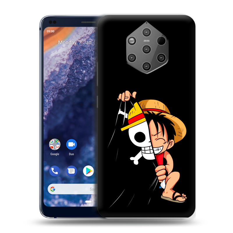 Силиконовый чехол на Nokia 9 PureView с принтом One Piece Ван Пис Силиконовый чехол на Nokia 9 PureView с принтом One Piece Ван Пис