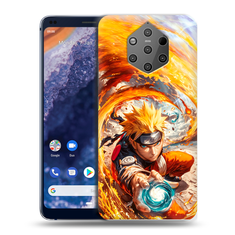 Силиконовый чехол на Nokia 9 PureView с принтом Аниме Наруто Naruto Силиконовый чехол на Nokia 9 PureView с принтом Аниме Наруто Naruto