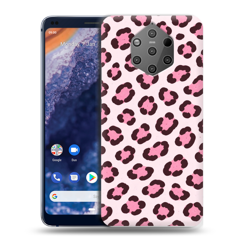 Пластиковый чехол на Nokia 9 PureView с принтом для девочек Пластиковый чехол на Nokia 9 PureView с принтом для девочек