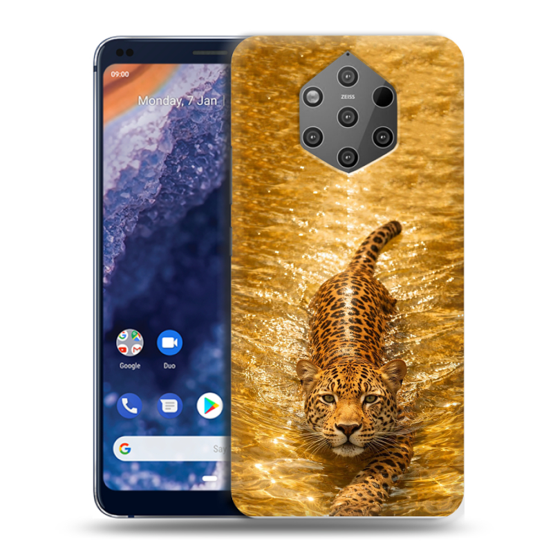 Пластиковый чехол на Nokia 9 PureView с принтом женский Пластиковый чехол на Nokia 9 PureView с принтом женский