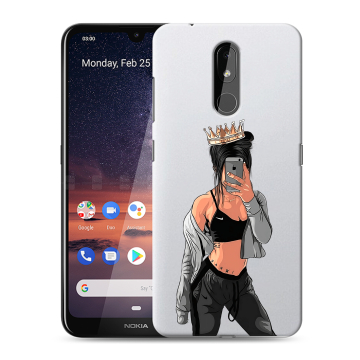 Силиконовый чехол на Nokia 3.2 с принтом Женские принты Силиконовый чехол на Nokia 3.2 с принтом Женские принты