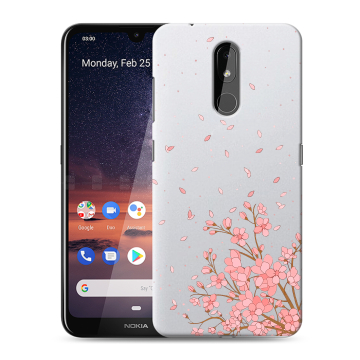 Силиконовый чехол на Nokia 3.2 с принтом Ветка сакуры Силиконовый чехол на Nokia 3.2 с принтом Ветка сакуры