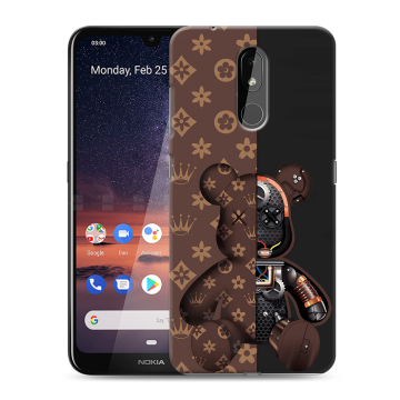 Силиконовый чехол на Nokia 3.2 с принтом Луи робот Силиконовый чехол на Nokia 3.2 с принтом Луи робот