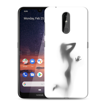 Силиконовый чехол на Nokia 3.2 с принтом Силуэт
