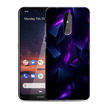 Силиконовый чехол на Nokia 3.2 с принтом Абстракиция