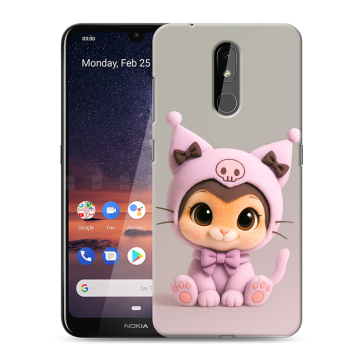 Силиконовый чехол на Nokia 3.2 с принтом Куроми Kuromi Силиконовый чехол на Nokia 3.2 с принтом Куроми Kuromi