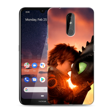 Силиконовый чехол на Nokia 3.2 с принтом Как приручить дракона Силиконовый чехол на Nokia 3.2 с принтом Как приручить дракона