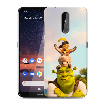 Силиконовый чехол на Nokia 3.2 с принтом Шрек Shrek