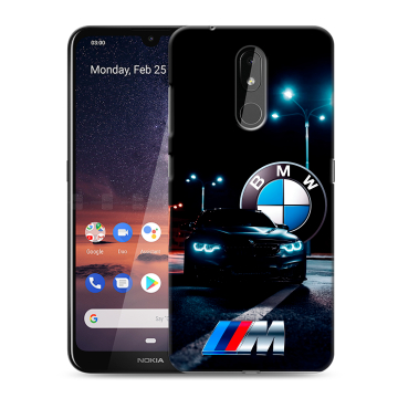 Силиконовый чехол на Nokia 3.2 с принтом БМВ BMW Силиконовый чехол на Nokia 3.2 с принтом БМВ BMW