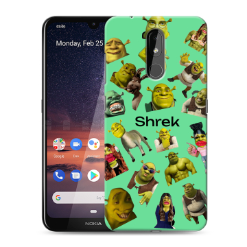 Силиконовый чехол на Nokia 3.2 с принтом Шрек Shrek