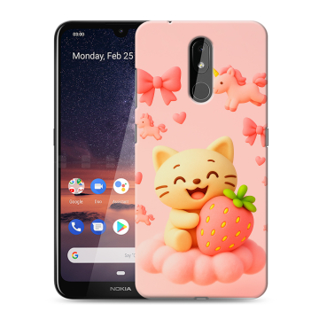 Силиконовый чехол на Nokia 3.2 с принтом для девочек Силиконовый чехол на Nokia 3.2 с принтом для девочек