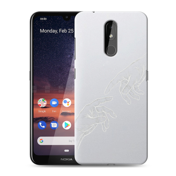 Силиконовый чехол на Nokia 3.2 с принтом Сотворение мира