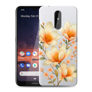 Силиконовый чехол на Nokia 3.2 с принтом Цветы