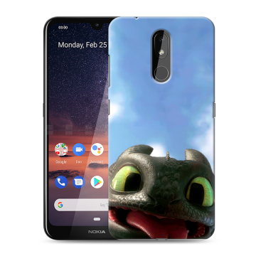 Силиконовый чехол на Nokia 3.2 с принтом Как приручить дракона Силиконовый чехол на Nokia 3.2 с принтом Как приручить дракона