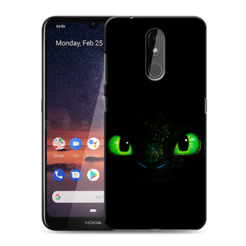 Силиконовый чехол на Nokia 3.2 с принтом Как приручить дракона Силиконовый чехол на Nokia 3.2 с принтом Как приручить дракона