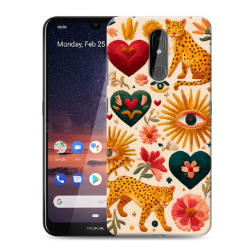 Силиконовый чехол на Nokia 3.2 с принтом Модный принт