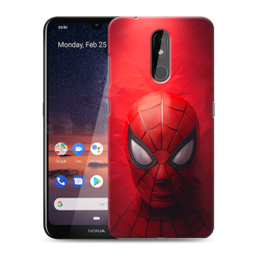 Силиконовый чехол на Nokia 3.2 с принтом Spiderman Человек паук Силиконовый чехол на Nokia 3.2 с принтом Spiderman Человек паук