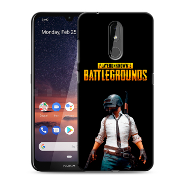 Силиконовый чехол на Nokia 3.2 с принтом PUGB ПАГБ Силиконовый чехол на Nokia 3.2 с принтом PUGB ПАГБ